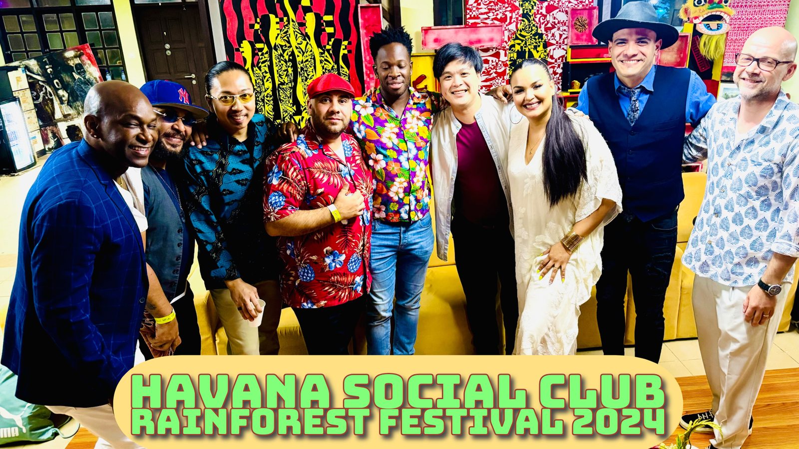 Havana Social Club — Rainforest Festival 2024 Singapore full band
